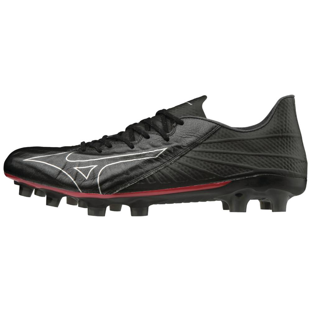 Mizuno Women's Rebula III Japan Soccer Cleats Black/Silver (540219-QZT)